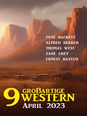 cover image of 9 Großartige Western April 2023